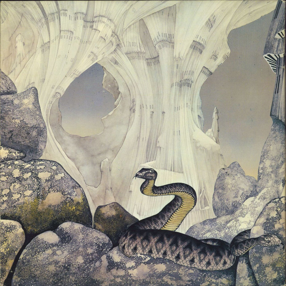 Yes Relayer - 3rd Portugese vinyl LP album (LP record)