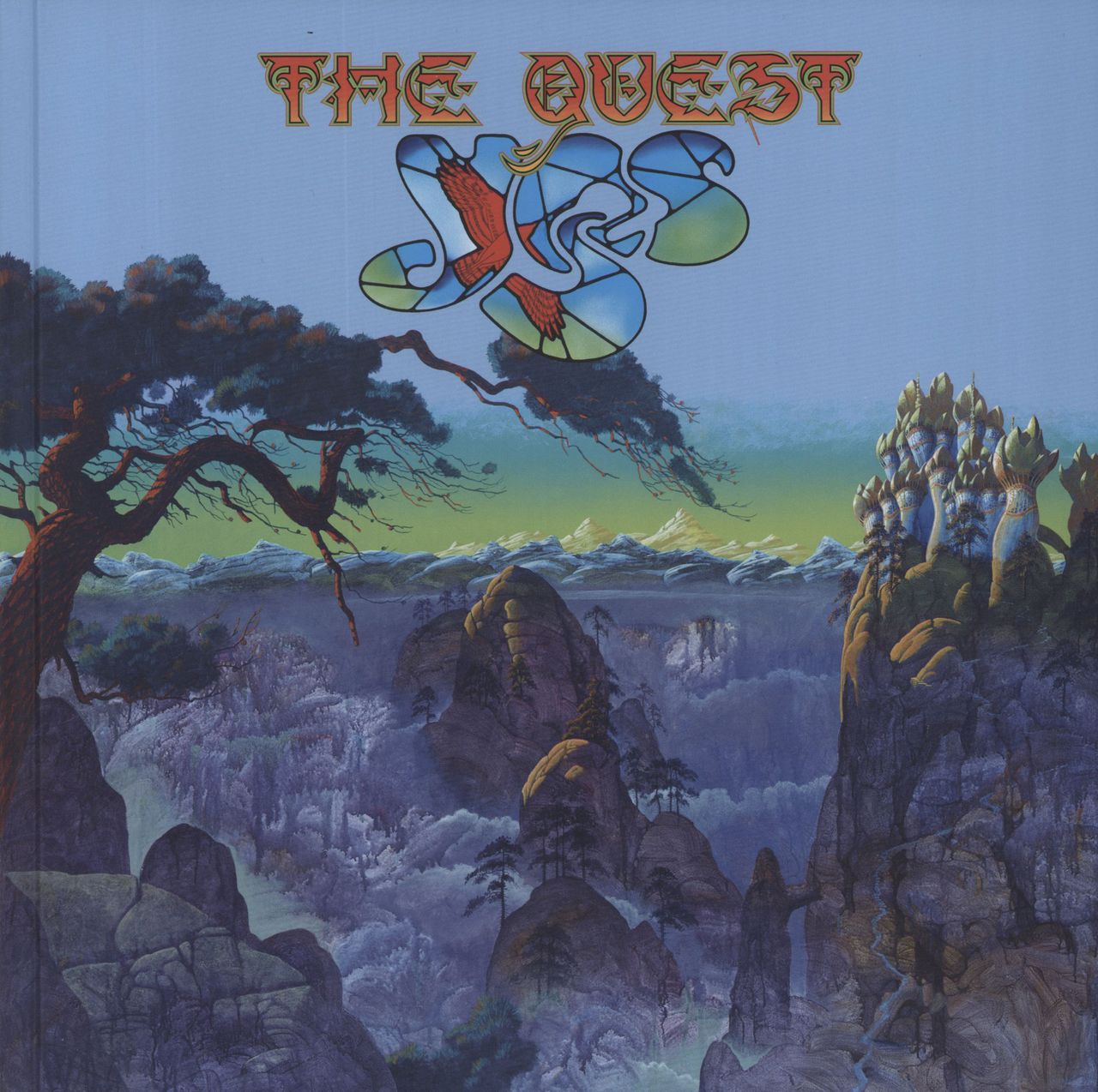 Yes The Quest: Deluxe Artbook UK 3-disc CD/DVD Set IOMLTDCD601