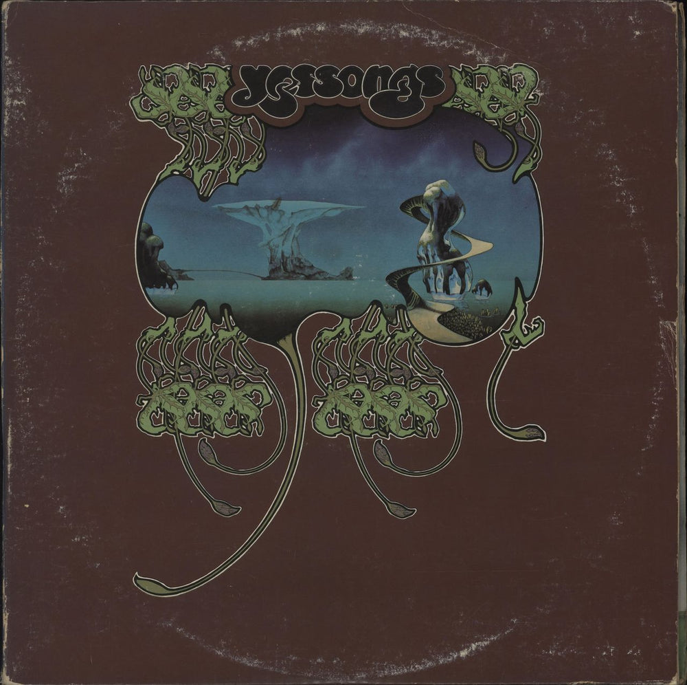 Yes Yessongs Canadian 3-LP vinyl record set (Triple LP Album) SD3-100