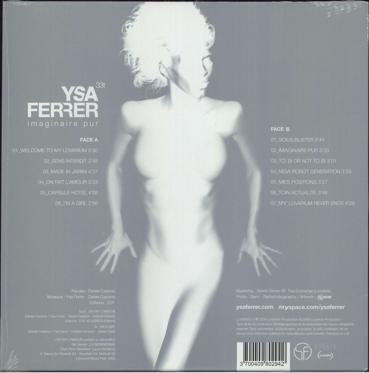 Ysa Ferrer Imaginaire Pur French Vinyl LP —