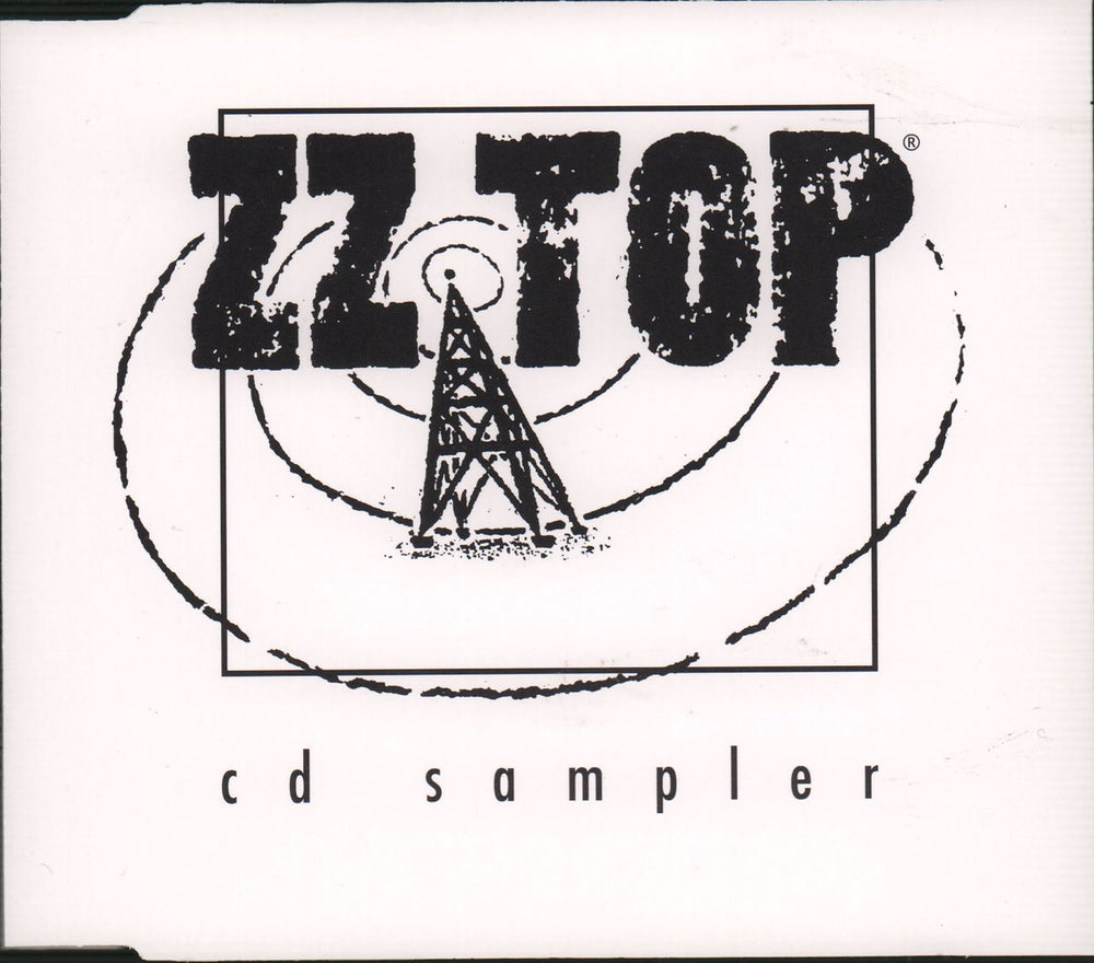 ZZ Top C.D. Sampler UK Promo CD single (CD5 / 5") ZZ001
